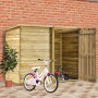 Garden bicycle shed impregnated pine 232x110x170cm by vidaXL, Sheds - Ref: Foro24-3059875, Price: 597,06 €, Discount: %