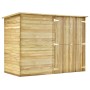 Garden bicycle shed impregnated pine 232x110x170cm by vidaXL, Sheds - Ref: Foro24-3059875, Price: 597,06 €, Discount: %