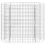 Galvanized iron gabion bed 120x50x100 cm by vidaXL, Pots and planters - Ref: Foro24-152032, Price: 56,66 €, Discount: %