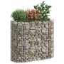 Galvanized iron gabion bed 120x50x100 cm by vidaXL, Pots and planters - Ref: Foro24-152032, Price: 56,66 €, Discount: %