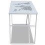 Rechteckiger Schreibtisch mit Kartenprint von vidaXL, Schreibtische - Ref: Foro24-241162, Preis: 82,81 €, Rabatt: %