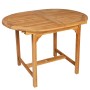 Garden dining set 5 pieces solid teak wood by vidaXL, Garden sets - Ref: Foro24-3059585, Price: 574,99 €, Discount: %