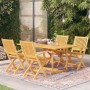 5-piece solid teak wood garden dining set by vidaXL, Garden sets - Ref: Foro24-3059549, Price: 646,44 €, Discount: %