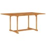 5-piece solid teak wood garden dining set by vidaXL, Garden sets - Ref: Foro24-3059549, Price: 646,44 €, Discount: %