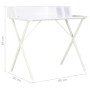 Weißer Schreibtisch 80x50x84 cm von vidaXL, Schreibtische - Ref: Foro24-20275, Preis: 76,51 €, Rabatt: %