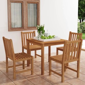 Garden dining set 3 pieces solid teak wood by vidaXL, Garden sets - Ref: Foro24-3059922, Price: 615,37 €, Discount: %