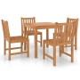 Garden dining set 3 pieces solid teak wood by vidaXL, Garden sets - Ref: Foro24-3059922, Price: 615,37 €, Discount: %