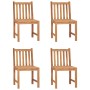 Garden dining set 3 pieces solid teak wood by vidaXL, Garden sets - Ref: Foro24-3059922, Price: 615,37 €, Discount: %