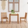 3-piece solid teak wood garden dining set by vidaXL, Garden sets - Ref: Foro24-3059921, Price: 421,33 €, Discount: %