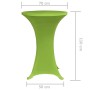 Elastic table cover 2 units 70 cm green by vidaXL, Covers - Ref: Foro24-131432, Price: 21,71 €, Discount: %