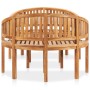 Gartenmöbel-Set 3-teilig aus massivem Teakholz von vidaXL, Gartensets - Ref: Foro24-3059966, Preis: 661,27 €, Rabatt: %