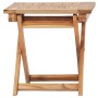 Tumbonas de jardín con reposapiés y mesa madera de teca maciza de vidaXL, Tumbonas - Ref: Foro24-3059959, Precio: 384,42 €, D...