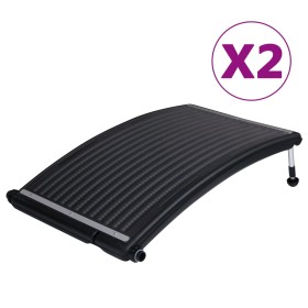 Gebogene Solar-Poolheizpaneele 2 Stück 110x65 cm von vidaXL, Poolheizungen - Ref: Foro24-3059850, Preis: 260,99 €, Rabatt: %