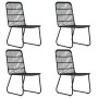 5-piece garden dining set synthetic rattan and glass by vidaXL, Garden sets - Ref: Foro24-3060244, Price: 514,31 €, Discount: %