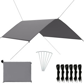 Gray garden awning 3x2 m by vidaXL, Umbrellas - Ref: Foro24-93058, Price: 30,32 €, Discount: %