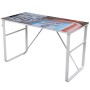 Rectangular desk with image surface by vidaXL, Desks - Ref: Foro24-241163, Price: 81,17 €, Discount: %