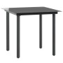 Set de comedor de jardín de 5 piezas PVC ratán negro de vidaXL, Conjuntos de jardín - Ref: Foro24-3060095, Precio: 410,99 €, ...