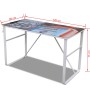 Rechteckiger Schreibtisch mit Bildfläche von vidaXL, Schreibtische - Ref: Foro24-241163, Preis: 81,17 €, Rabatt: %