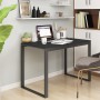 Black plywood computer desk 110x60x73 cm by vidaXL, Desks - Ref: Foro24-30196, Price: 110,45 €, Discount: %