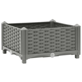 Polypropylene flower bed 40x40x23 cm by vidaXL, Pots and planters - Ref: Foro24-153289, Price: 29,99 €, Discount: %