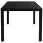 Juego de comedor de jardín 3 piezas negro de vidaXL, Conjuntos de jardín - Ref: Foro24-3060058, Precio: 280,73 €, Descuento: %