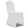 Funda de silla elástica 4 unidades blanca de vidaXL, Fundas - Ref: Foro24-131408, Precio: 18,11 €, Descuento: %