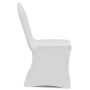 Funda de silla elástica 4 unidades blanca de vidaXL, Fundas - Ref: Foro24-131408, Precio: 18,11 €, Descuento: %