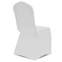 Funda de silla elástica 4 unidades blanca de vidaXL, Fundas - Ref: Foro24-131408, Precio: 18,11 €, Descuento: %