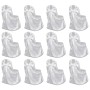 Funda de silla para banquete de boda 12 unidades blanco de vidaXL, Fundas - Ref: Foro24-279094, Precio: 80,32 €, Descuento: %