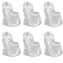 Funda de silla para banquete de boda 12 unidades blanco de vidaXL, Fundas - Ref: Foro24-279094, Precio: 80,32 €, Descuento: %