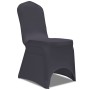 Elastic chair cover 6 units anthracite gray by vidaXL, Covers - Ref: Foro24-131412, Price: 22,76 €, Discount: %