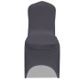 Elastic chair cover 6 units anthracite gray by vidaXL, Covers - Ref: Foro24-131412, Price: 22,76 €, Discount: %