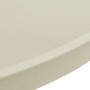 2 Manteles color crema ajustados para mesa de pie - 60 cm diámetro de vidaXL, Fundas - Ref: Foro24-241207, Precio: 24,38 €, D...