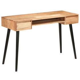 Solid acacia wood desk 118x45x76 cm by vidaXL, Desks - Ref: Foro24-246205, Price: 246,99 €, Discount: %