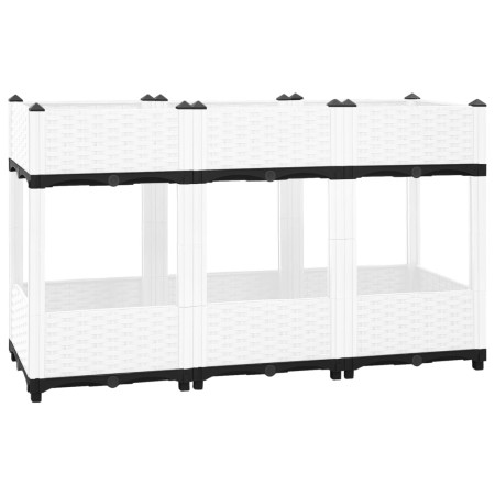 Arriate polipropileno 120x40x71 cm de vidaXL, Maceteros y jardineras - Ref: Foro24-153314, Precio: 78,99 €, Descuento: %