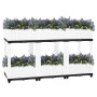 Blumenbeet aus Polypropylen 120x40x71 cm von vidaXL, Töpfe und Pflanzgefäße - Ref: Foro24-153314, Preis: 78,37 €, Rabatt: %