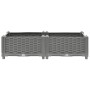 Polypropylene flower bed 80x40x23 cm by vidaXL, Pots and planters - Ref: Foro24-153290, Price: 36,59 €, Discount: %