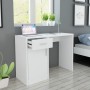 Desk with drawer and white cabinet 100x40x73 cm by vidaXL, Desks - Ref: Foro24-243058, Price: 95,58 €, Discount: %