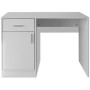 Desk with drawer and white cabinet 100x40x73 cm by vidaXL, Desks - Ref: Foro24-243058, Price: 95,58 €, Discount: %