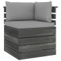 2-seater garden pallet sofa and solid pine wood cushions by vidaXL, Garden sets - Ref: Foro24-3061732, Price: 207,08 €, Disco...