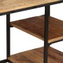 Escritorio y taburete plegable madera maciza mango 115x50x76 cm de vidaXL, Escritorios - Ref: Foro24-245261, Precio: 285,16 €...