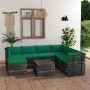 Pallet furniture for garden 8 pcs solid pine wood cushions by vidaXL, Garden sets - Ref: Foro24-3062048, Price: 646,85 €, Dis...