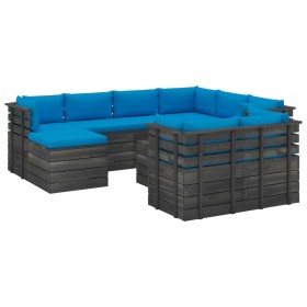 Gartenpalettenmöbel 10 Stück Kissen massives Zirbenholz von vidaXL, Gartensets - Ref: Foro24-3062083, Preis: 892,99 €, Rabatt: %