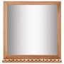 Espejo de cuarto de baño madera maciza de nogal 60x12x62 cm de vidaXL, Espejos - Ref: Foro24-247605, Precio: 47,26 €, Descuen...