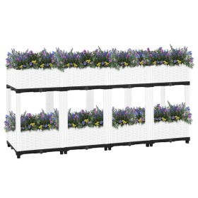 Blumenbeet aus Polypropylen 160x40x71 cm von vidaXL, Töpfe und Pflanzgefäße - Ref: Foro24-153315, Preis: 103,99 €, Rabatt: %