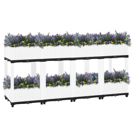 Blumenbeet aus Polypropylen 160x40x71 cm von vidaXL, Töpfe und Pflanzgefäße - Ref: Foro24-153315, Preis: 120,78 €, Rabatt: %