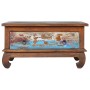 Recycled teak wood coffee table 80x50x40 cm by vidaXL, Coffee table - Ref: Foro24-289057, Price: 180,00 €, Discount: %