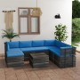 Pallet furniture for garden 8 pcs solid pine wood cushions by vidaXL, Garden sets - Ref: Foro24-3062047, Price: 706,99 €, Dis...