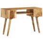 Solid mango wood desk 115x47x76 cm by vidaXL, Desks - Ref: Foro24-246791, Price: 340,63 €, Discount: %