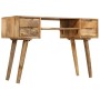 Solid mango wood desk 115x47x76 cm by vidaXL, Desks - Ref: Foro24-246791, Price: 340,63 €, Discount: %